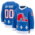 Odoa Custom C.Avalanche Blue Alternate Heritage Premium Jerseys