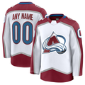 Odoa Custom C.Avalanche White Away Premium Jerseys