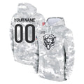 Odoa Custom C.Bears Arctic Camo Salute to Service Pullover Hoodies Limited Any Name & Numbers Stitched Jerseys