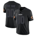 Odoa Custom C.Bears Black Impact Limited Game Any Name & Numbers Stitched Jerseys