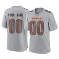 Odoa Custom C.Bears Gray Atmosphere Fashion Game Any Name & Numbers Stitched Jerseys
