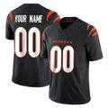 Odoa Custom C.Bengals Black Vapor F.U.S.E. Limited Home Game Any Name & Numbers Stitched Jerseys