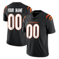 Odoa Custom C.Bengals Black Vapor Untouchable Limited Home Game Any Name & Numbers Stitched Jerseys