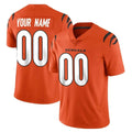 Odoa Custom C.Bengals Orange Vapor Untouchable Limited Home Game Any Name & Numbers Stitched Jerseys