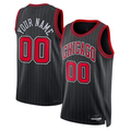 Odoa Custom C.Bulls Black 202223 Swingman Jerseys - Statement Edition