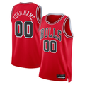 Odoa Custom C.Bulls Red Swingman Jerseys - Icon Edition