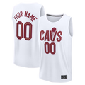 Odoa Custom C.Cavaliers White Fast Break Jerseys - Icon Edition