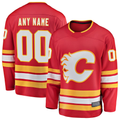 Odoa Custom C.Flames Red Home Breakaway Jerseys