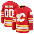 Odoa Custom C.Flames Red Home Premium Jerseys