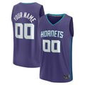 Odoa Custom C.Hornets Purple Fast Break Jerseys - Statement Edition