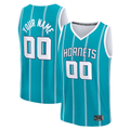 Odoa Custom C.Hornets Teal Fast Break Jerseys - Icon Edition