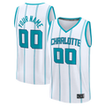 Odoa Custom C.Hornets White Fast Break Jerseys - Icon Edition