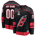 Odoa Custom C.Hurricanes Black 2026 Stanley Cup Champions Home Breakaway Custom Stitched Jerseys