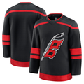 Odoa Custom C.Hurricanes Black Home Premium Stitched Jerseys