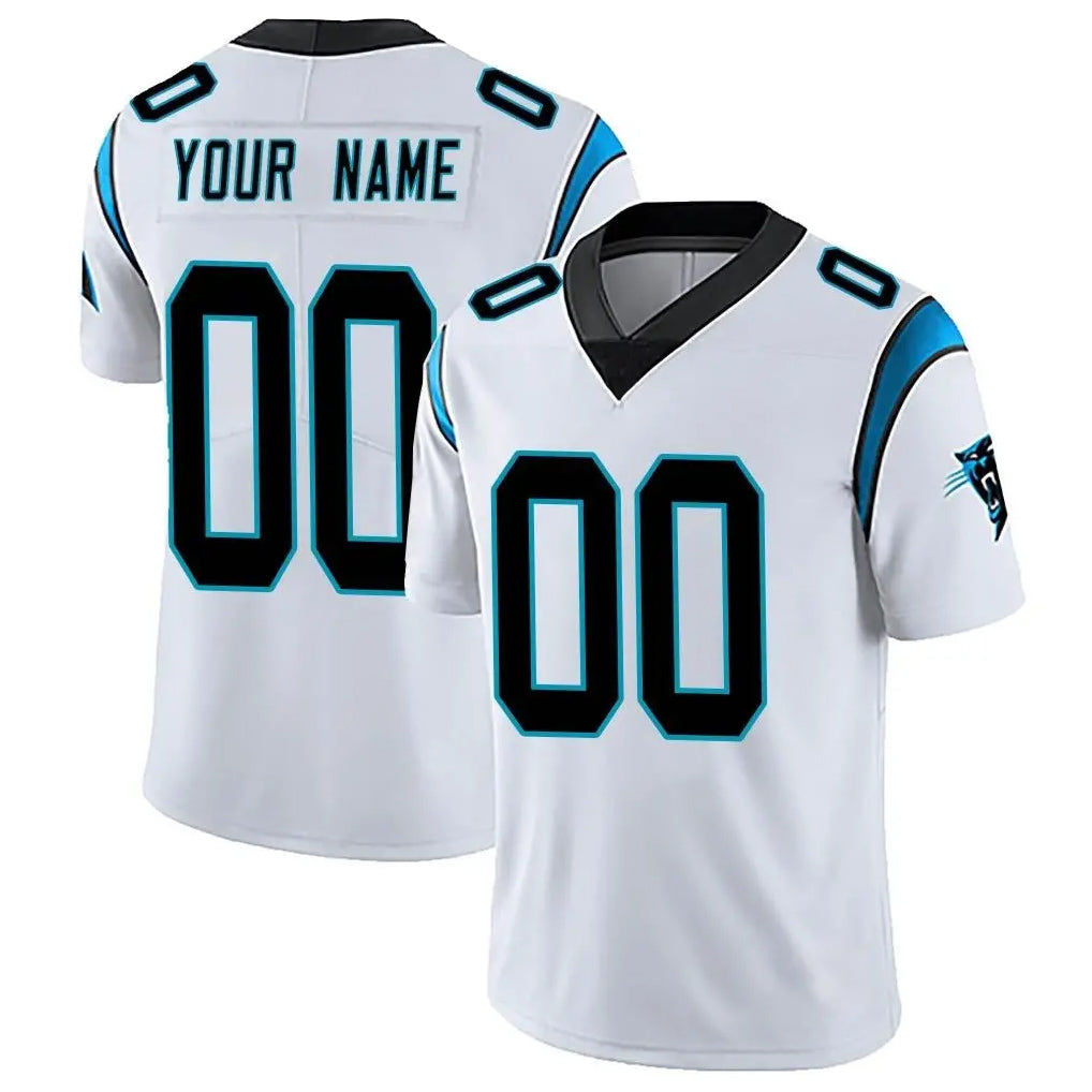 Odoa Custom C.Panthers White Vapor Untouchable Limited Game Any Name & Numbers Stitched Jerseys