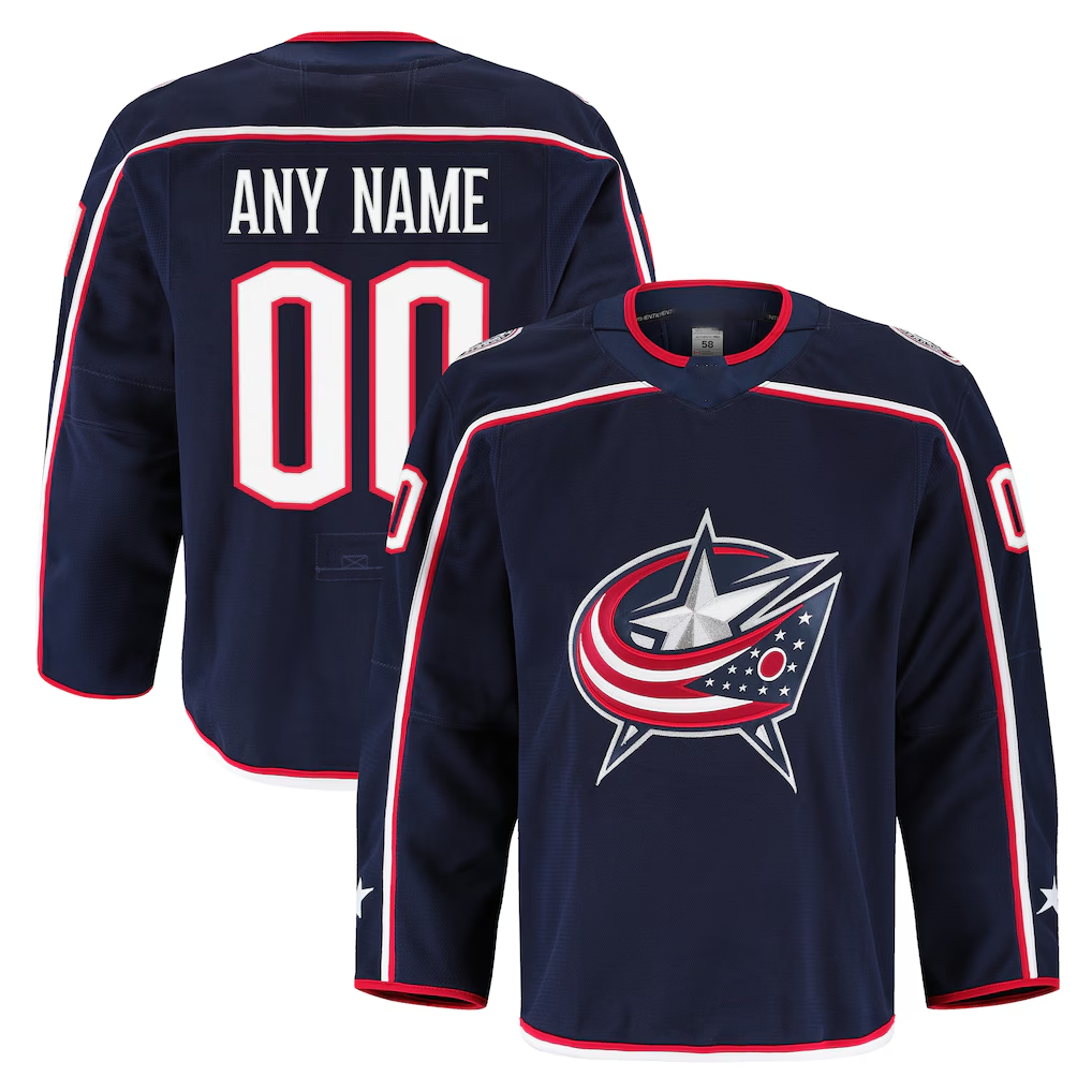 Odoa Custom CB.Jackets Navy Home Authentic Pro Jersey
