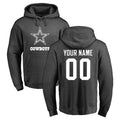 Odoa Custom D.Cowboys Ash One Color Pullover Hoodie Limited Any Name & Numbers Stitched Jerseys
