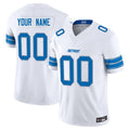 Odoa Custom D.Lions White Vapor F.U.S.E. Limited Elite Stitched Jerseys