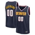 Odoa Custom D.Nuggets  Navy Fast Break Jerseys - Icon Edition