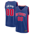 Odoa Custom D.Pistons Blue Fast Break Jerseys - Icon Edition