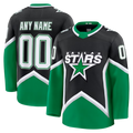Odoa Custom D.Stars Black Alternate Premium Jerseys