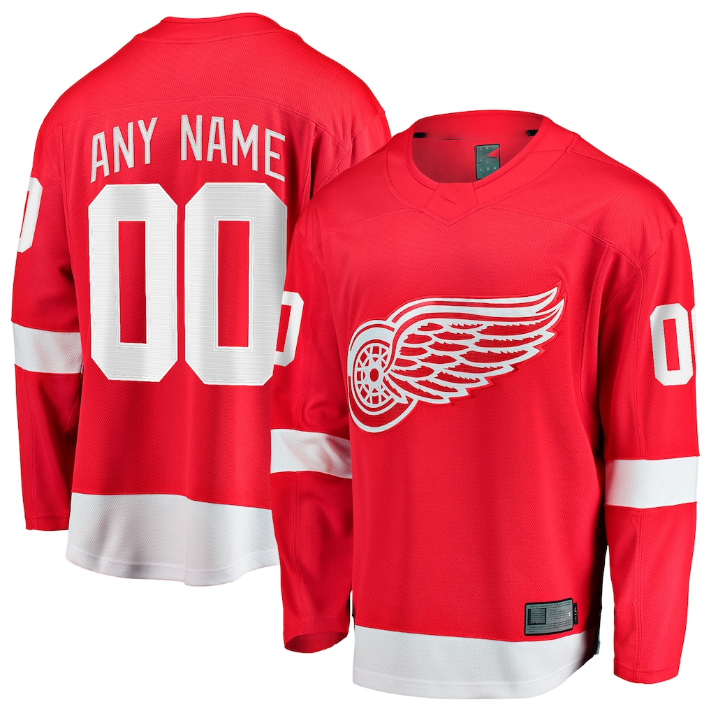 Odoa Custom DR.Wings Red Home Breakaway Jerseys