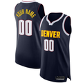 Odoa Custom D.Nuggets Navy 202021 Authentic Jerseys - Icon Edition