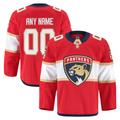Odoa Custom F.Panthers Red Home Authentic Pro Jerseys
