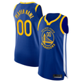 Odoa Custom GS.Warriors Blue 202021 Authentic Jerseys - Icon Edition