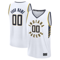Odoa Custom I.Pacers White Fast Break Jerseys - Icon Edition