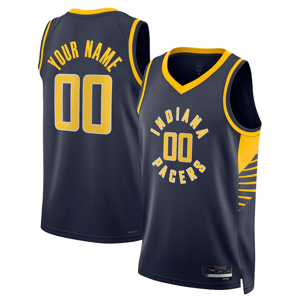 Odoa Custom I.Pacers Navy 202223 Swingman Jerseys - Icon Edition