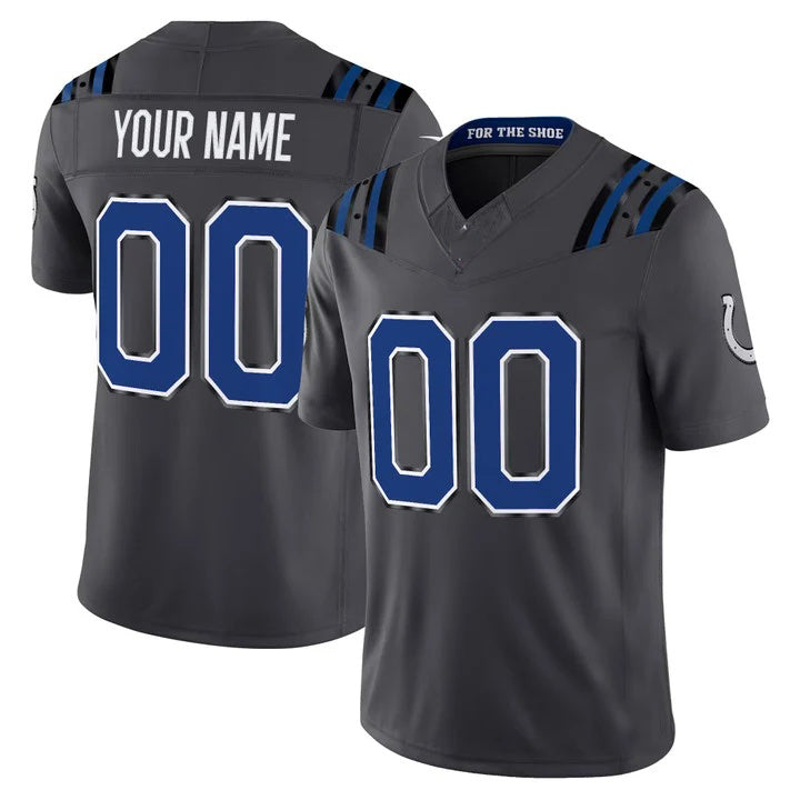 Odoa Custom IN.Colts Anthracite 2026 Rivalries Vapor Limited Jersey - All Stitched