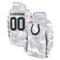 Odoa Custom IN.Colts Arctic Camo Salute to Service Hoodies Limited Game Any Name & Numbers Stitched Jerseys