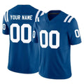 Odoa Custom IN.Colts Royal Limited Vapor F.U.S.E. Home Game Any Name & Numbers Stitched Jerseys