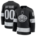 Odoa Custom LA.Kings Black Alternate Premium Jerseys