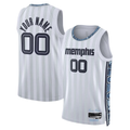 Odoa Custom M.Grizzlies White 202526 City Edition Swingman Stitched Jerseys