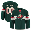 Odoa Custom M.Wild Green Home Authentic Pro Jerseys
