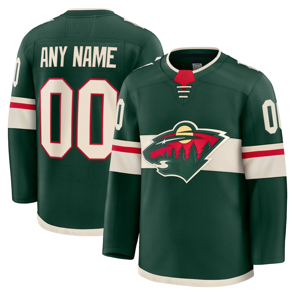 Odoa Custom M.Wild Green Home Premium Jerseys