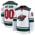 Odoa Custom M.Wild White Away Premium Jerseys