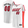 Odoa Custom M.Heat White Fast Break Replica Jerseys - Association Edition