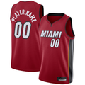 Odoa Custom M.Heat Heat Jordan Brand Red Swingman Jerseys - Statement Edition