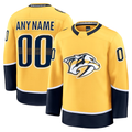 Odoa Custom N.Predators Gold Home Premium Jerseys