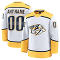 Odoa Custom N.Predators White Away Premium Jerseys