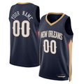 Odoa Custom NO.Pelicans Navy 202223 Swingman Stitched Jerseys- Icon Edition
