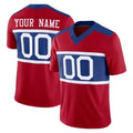 Odoa Custom NY.Giants Red Century Vapor F.U.S.E. Home Game Any Name & Numbers Stitched Jerseys