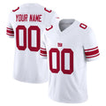 Odoa Custom NY.Giants White Limited Vapor F.U.S.E. Home Game Any Name & Numbers Stitched Jerseys