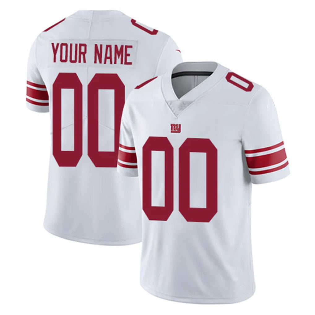 Odoa Custom NY.Giants White Limited Vapor Untouchable Home Game Any Name & Numbers Stitched Jerseys