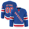 Odoa Custom NY.Rangers Royal Home Authentic Pro Jerseys