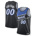 Odoa Custom O.Magic Black Swingman Jerseys - Statement Edition
