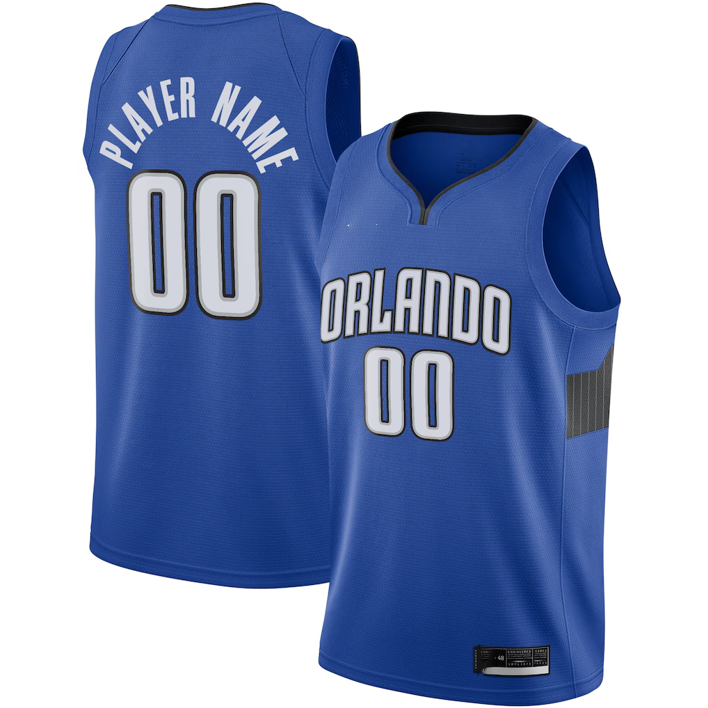 Odoa Custom O.Magic Blue Swingman Jerseys - Statement Edition